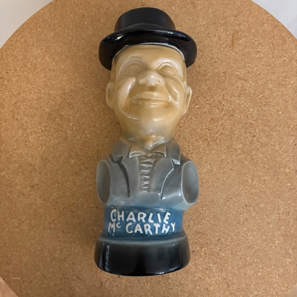 Vintage 1976 Charlie McCarthy Jim Beam Liquor Decanter - Picture 5 of 17